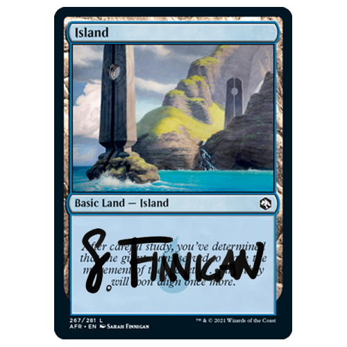 AFR Island MtG Artist Proof — Sarah Finnigan Art